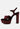LIDDEL Burgundy Velvet High Block Heeled Sandals_Burgundy
