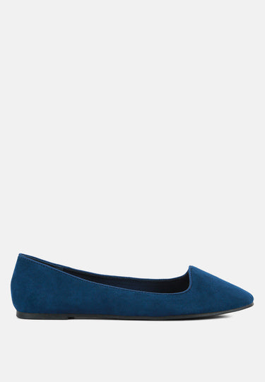 eyeore microfiber casual ballerinas#color_navy