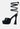 SPLITSOUL Black Lace Up High Block Sandal_Black