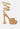 SPLITSOUL Nude Lace Up High Block Sandal_Nude