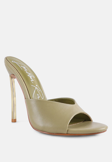 Bff Choice Slip-on Stiletto Sandals "