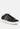 claude faux leather back panel detail sneakers#color_black