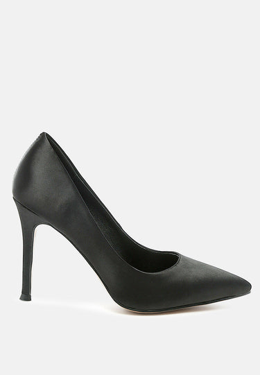 fizzy goblet satin stiletto pumps#color_black