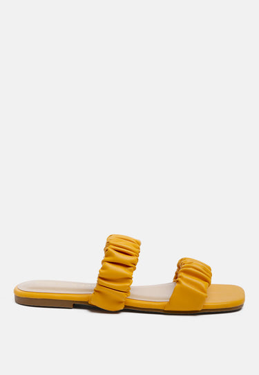 gather sparks strap slip-on flat#color_orange