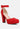 inigo interchangeable ankle strap platform sandals#color_red