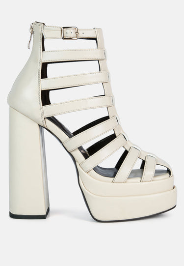 rielle high platfrom cage bootie sandal#color_beige