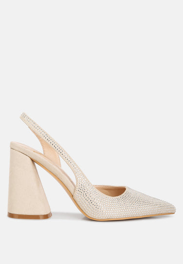 saranna rhinestone embellished suede heel sandals#color_beige