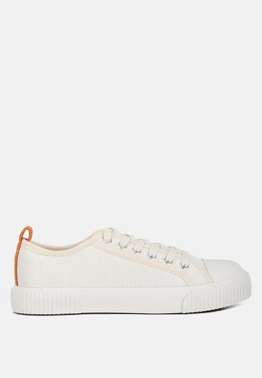 sway chunky sole knitted textile sneakers#color_beige