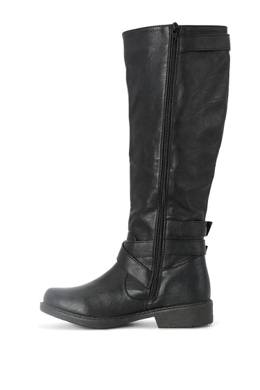 Women'S Black Knee High Boots