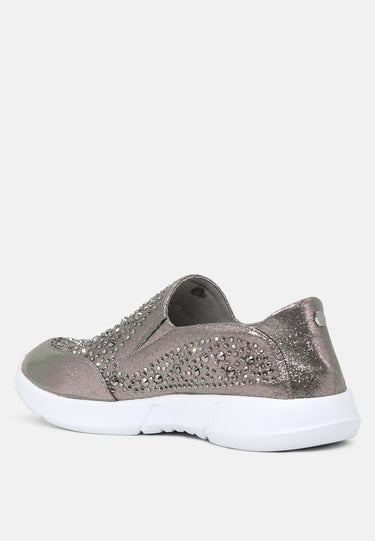 Chrissy Active - Slip-on Studded Sneakers