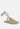 Asante Crisscross Beaded Veil Velvet Mules in Taupe-Taupe
