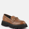 cheviot tan chunky leather loafers_tan