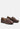 vouse low block loafers adorned with golden chain#color_brown