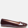 camella round toe ballerina flat shoes#color_espresso