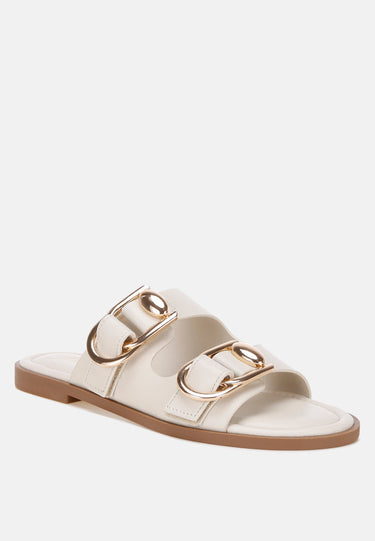 Amahi Dual Strap Slip-on Flats