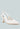 ararki luxurious satin pearl slingback sandals#color_white