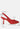 ararki luxurious satin pearl slingback sandals#color_red