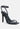 BLONDES Black Croc High Heeled Sandal-Black