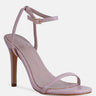 BLONDES Pink Croc High Heeled Sandal_Pink