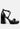 Black Block Heeled Platform Sandals