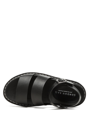 Miray Stitch Detail Sandals
