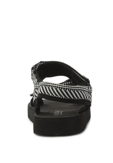 Eslem Woven Strap Detail Platform Sandals