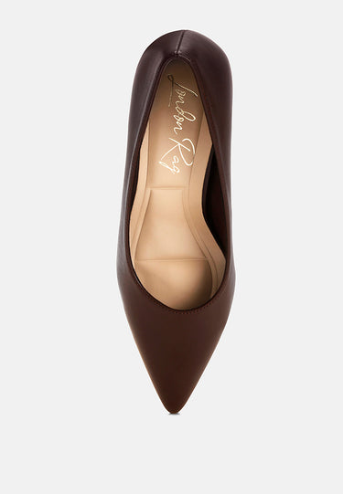 Blara Pointed Toe Pump Heels