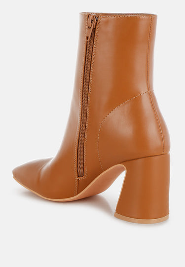 Square Toe Ankle Boots by RAG
