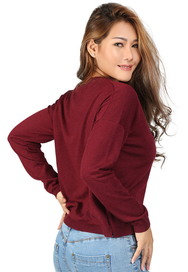 Crew Neck Knit Sweater