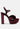 LIDDEL Burgundy Velvet High Block Heeled Sandals_Burgundy