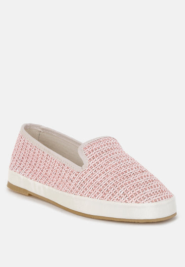 Busaba Round Toe Slip-on Loafers
