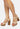 CHOUPETTE Suede Leather Block Heeled Sandal in Nude-Nude