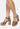 CHYPRE High Heeled Block Sandal In Tan-Tan