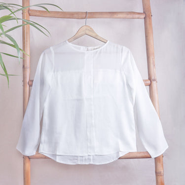 High Neck Long-Sleeve Top