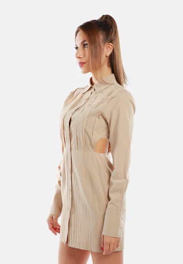 Cut Out Bodycon Short Dress by Mode