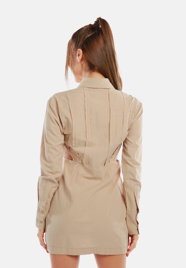 Cut Out Bodycon Short Dress by Mode