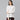 White Oversized Fleece Tunic