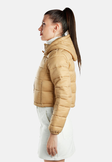 Cropped Down Hooded Jacket by RAG