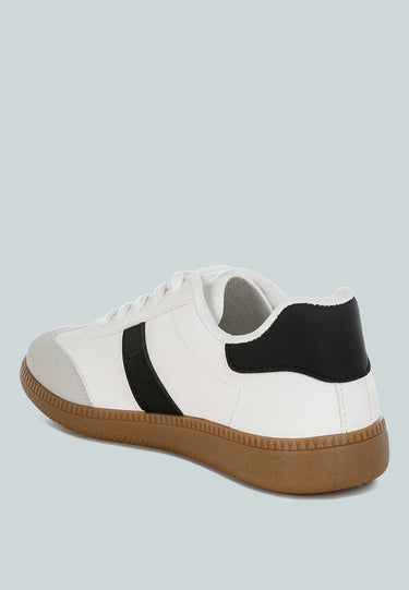 Classic Lace-Up Flatform Sneaker by RAG