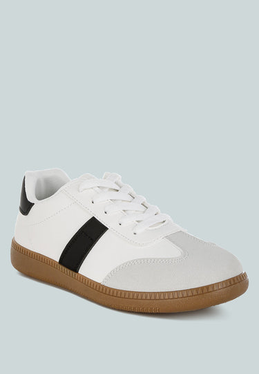 Classic Lace-Up Flatform Sneaker by RAG