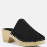 DARCIE Suede Clogs#color_black