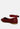 danseur ankle strap detail ballet flats#color_burgundy