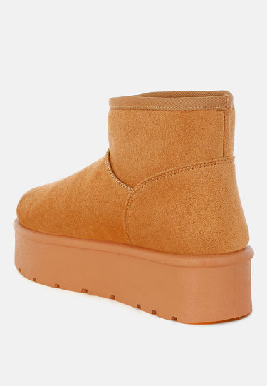 Derta Soft Microfiber Snow Boots