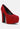 POPPINS Red Diamante Platform Heel Block Pumps_RED