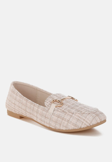 Drairi Horsebit Detail Tweed Loafers