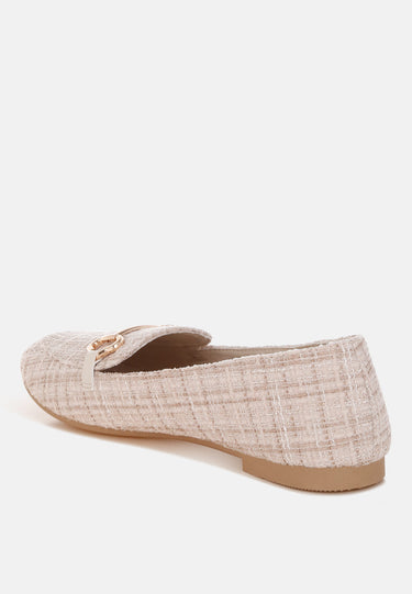 Drairi Horsebit Detail Tweed Loafers