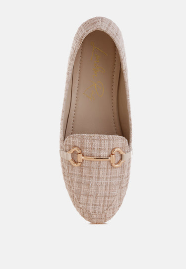 Drairi Horsebit Detail Tweed Loafers