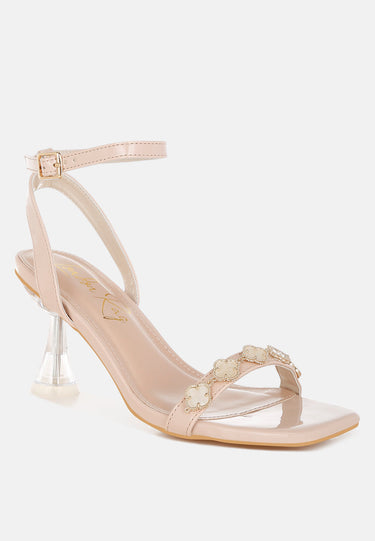 Charm Detail Spool Heels by Mode