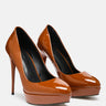 FAUSTINE High Heel Dress Shoe in mocca-Mocca
