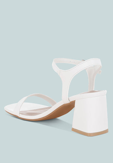 KAZARA Faux Leather Block Heels